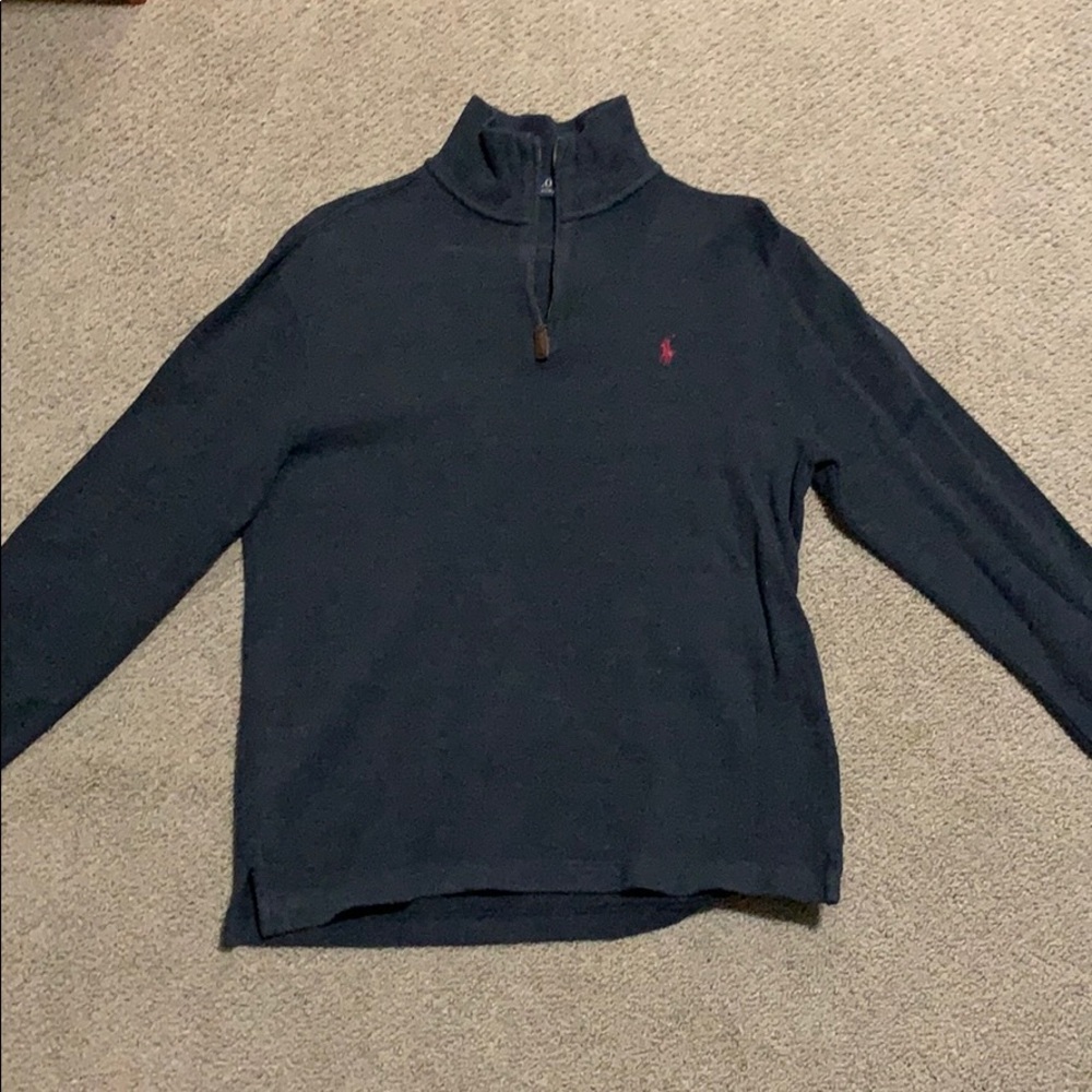 1/4 Zip Polo Sweatshirt